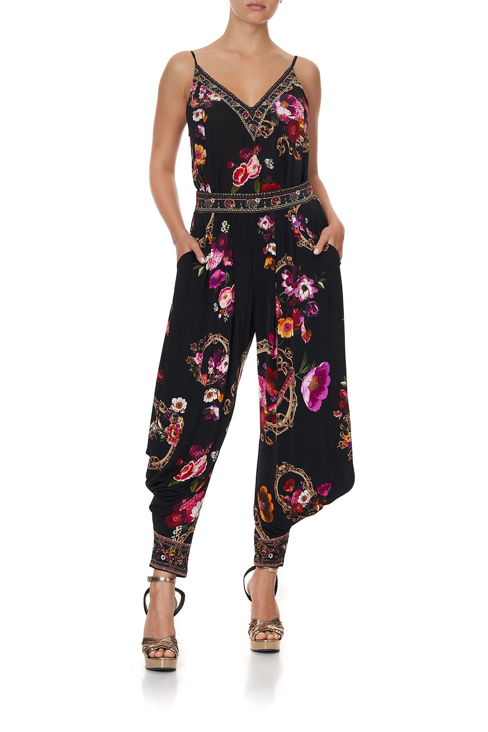 JERSEY DRAPE PANT WITH POCKET MIRROR MIRROR