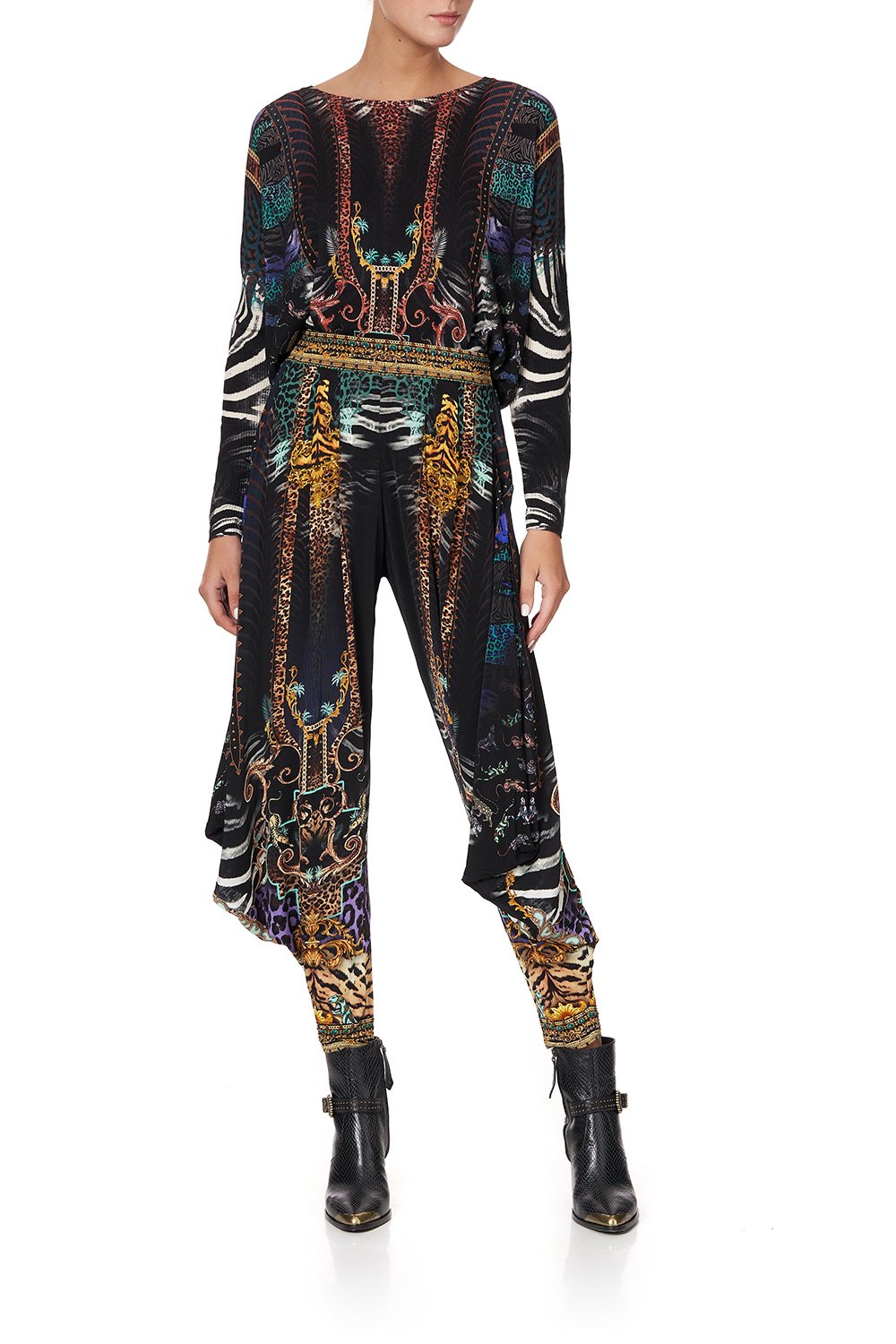 JERSEY DRAPE PANT WITH POCKET SHES GOT GRACE