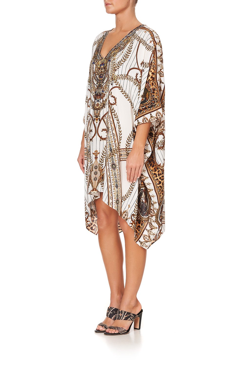 KAFTAN WITH BUTTON UP SLEEVES MIND YOUR MANOR