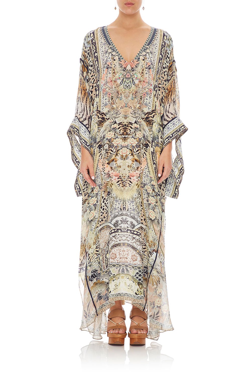 CAMILLA KAFTAN W/ SHEER SLEEVE MOTO MAIKO