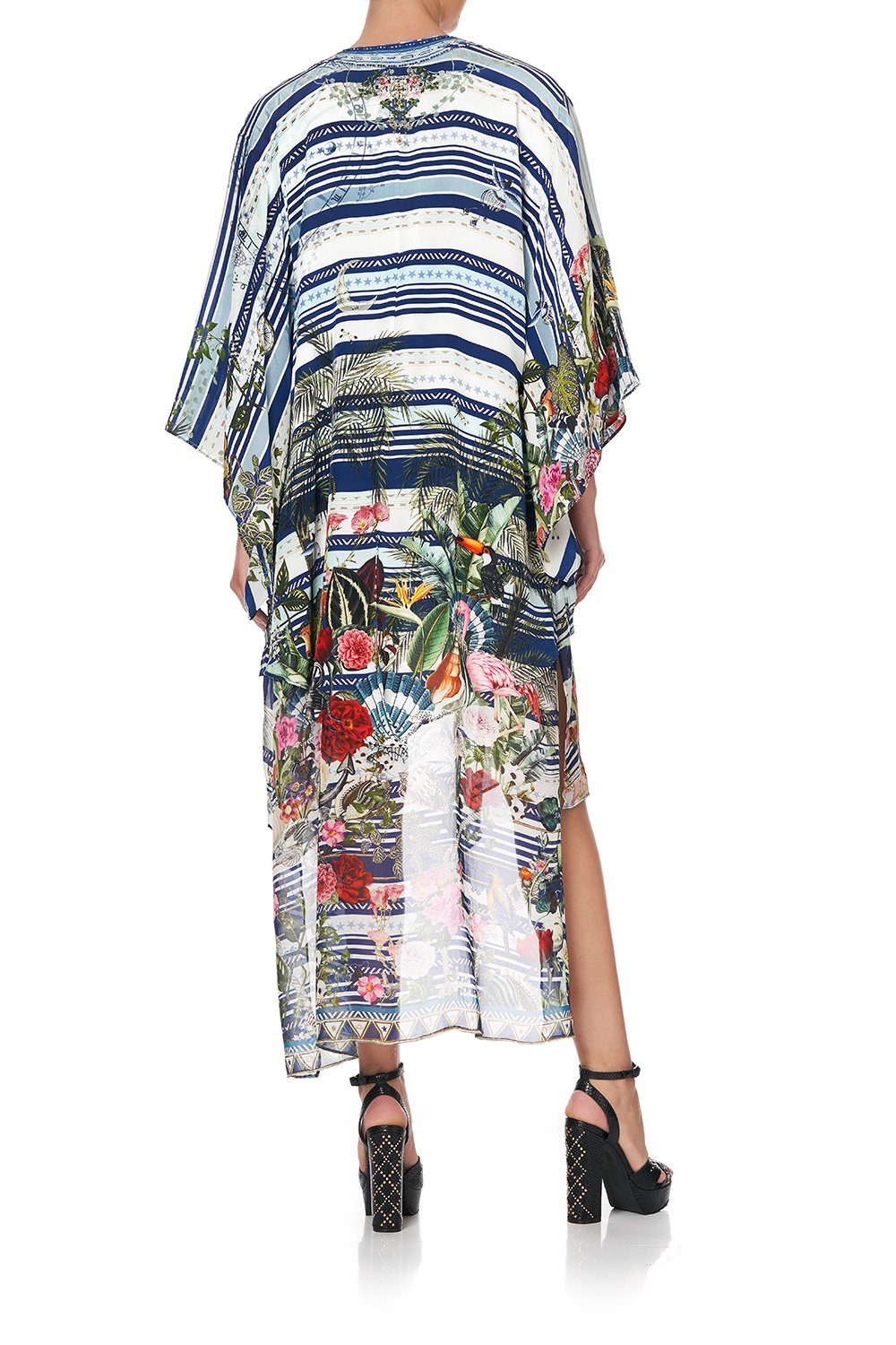 KIMONO WITH LONG UNDERLAYER SOLIS HEART