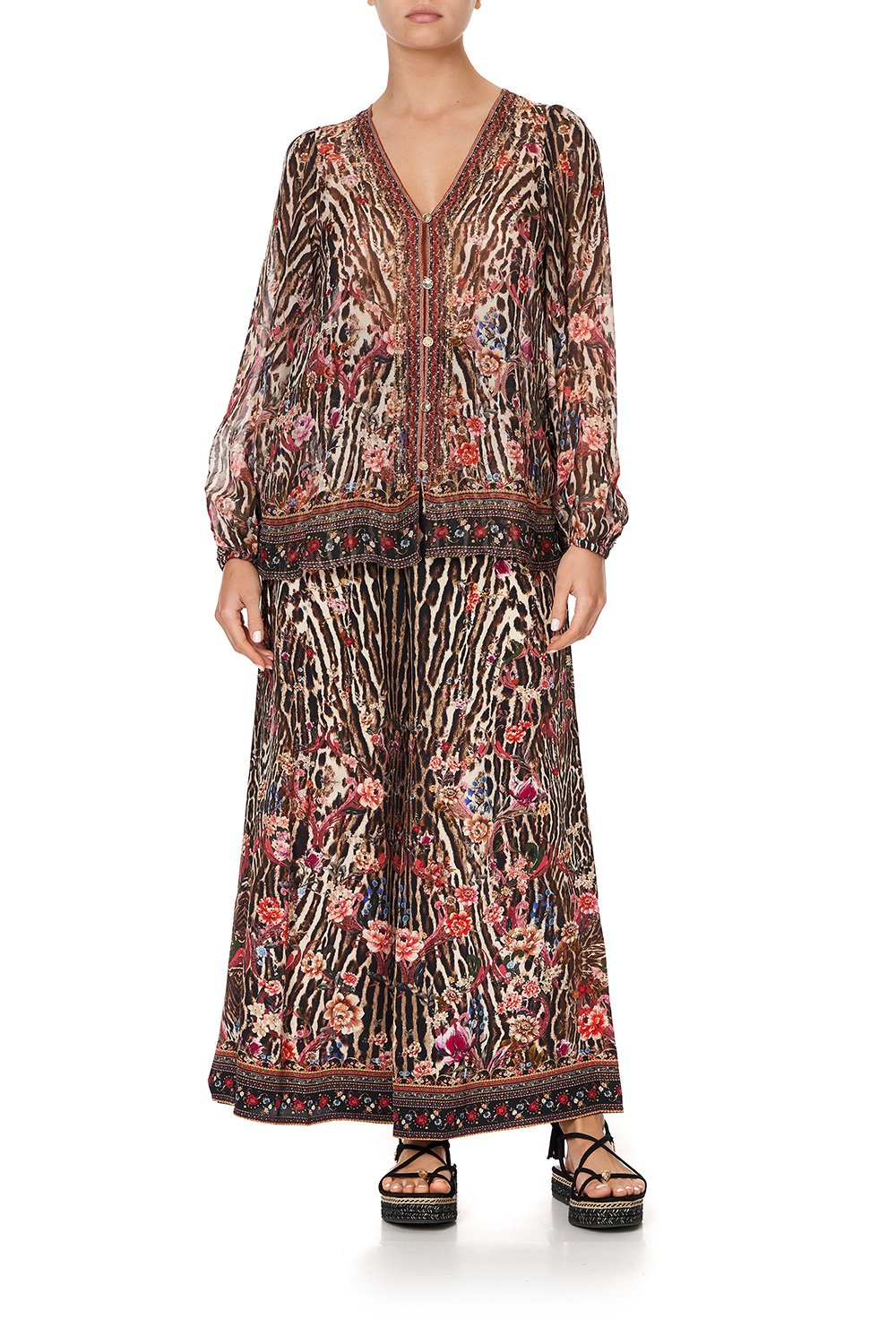 LACE UP SIDE BLOUSE LIV A LITTLE