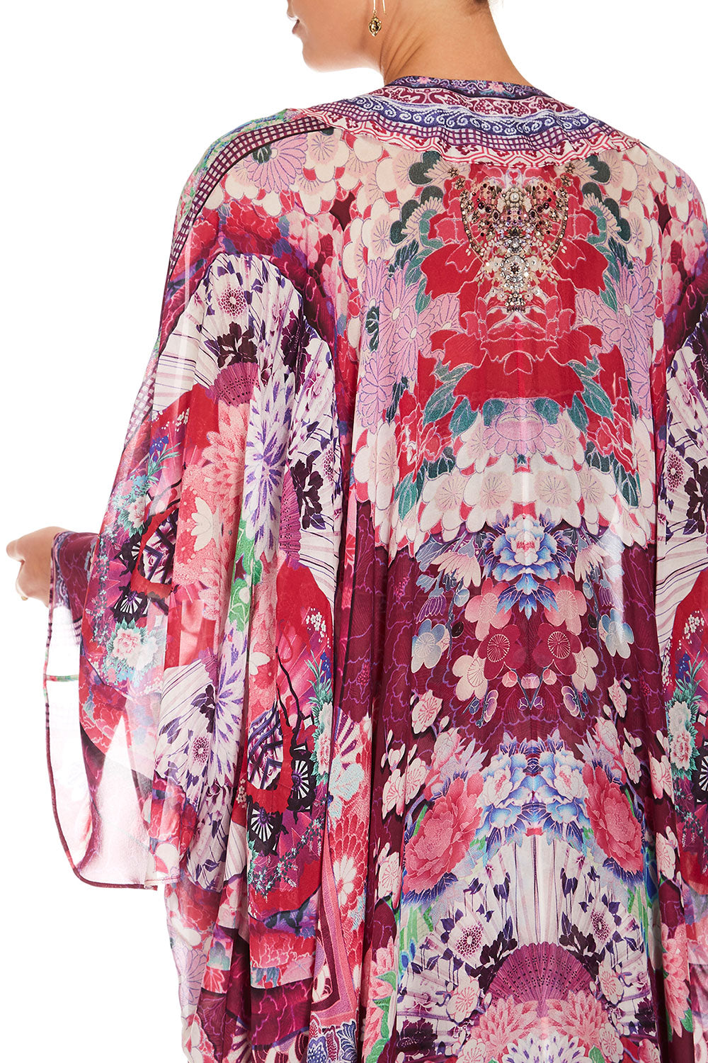 CAMILLA LITTLE OSAKA GIRL LONG SLEEVE LONG CAPE