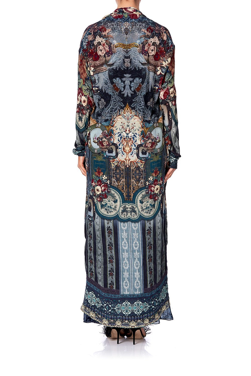 LONG CASUAL JACKET WITH POCKETS HOTEL BOHEME