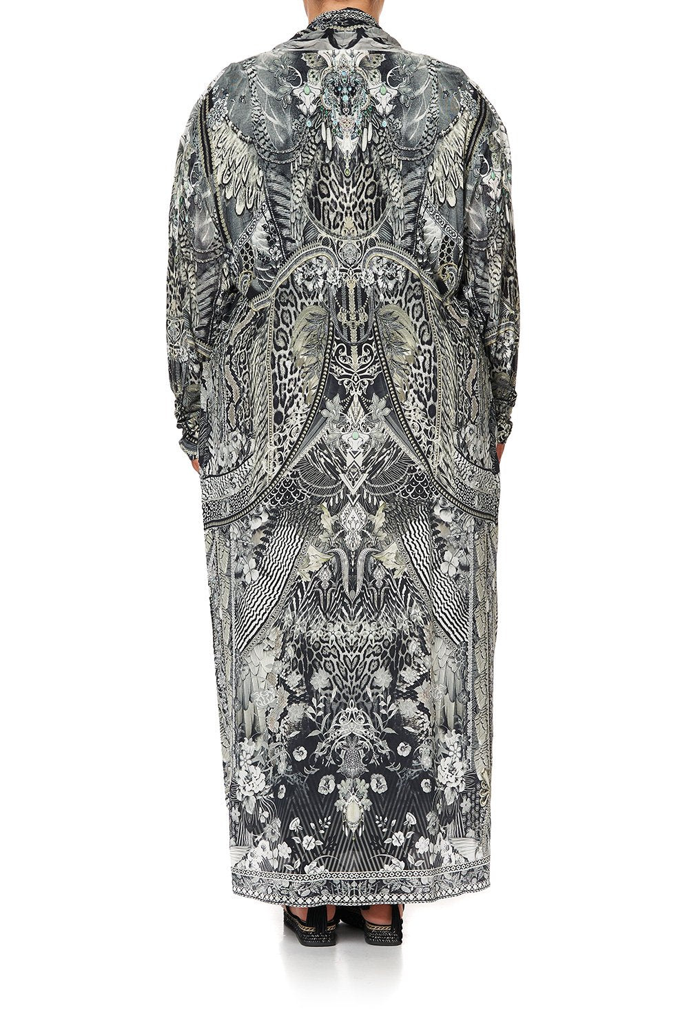 LONG CASUAL JACKET WITH POCKETS ONE TRIBE