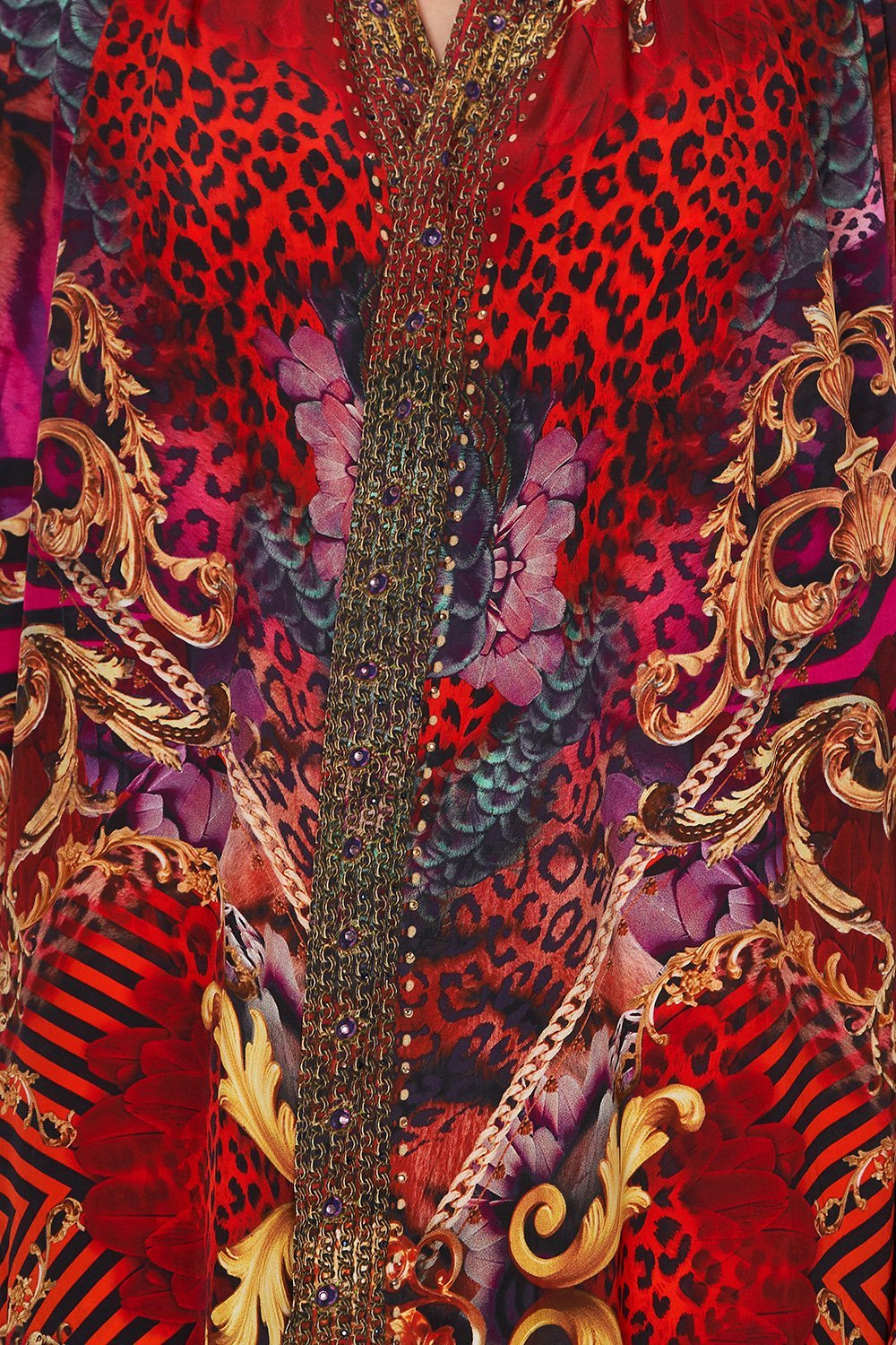 LONG CASUAL JACKET WITH POCKETS SLAVE TO THE RHYTHM