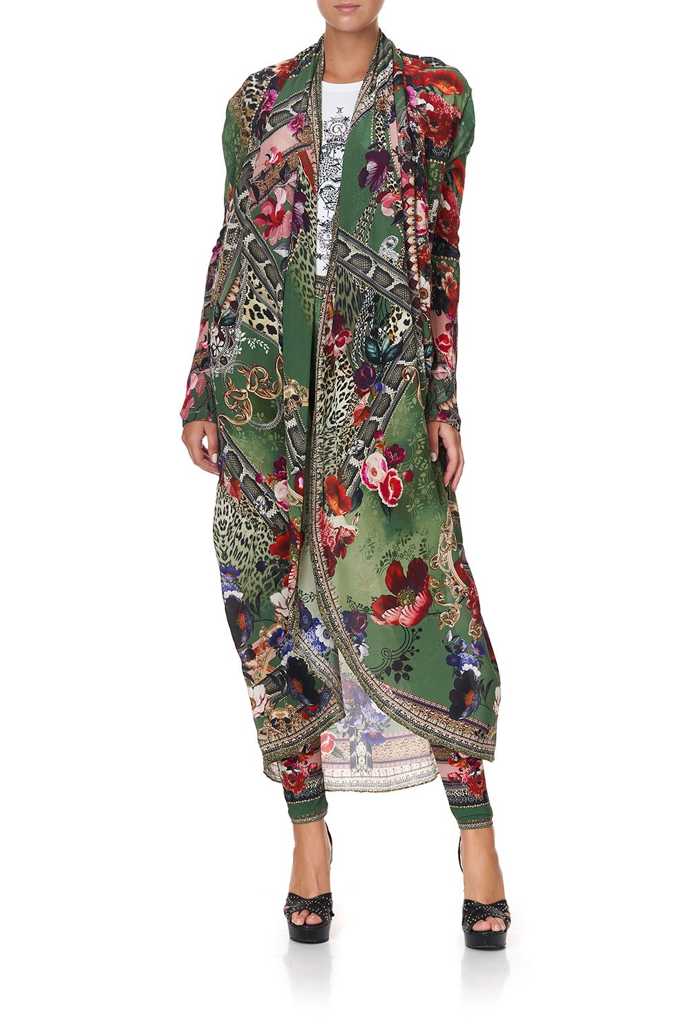 LONG CASUAL JACKET WITH POCKETS TALES OF TIME