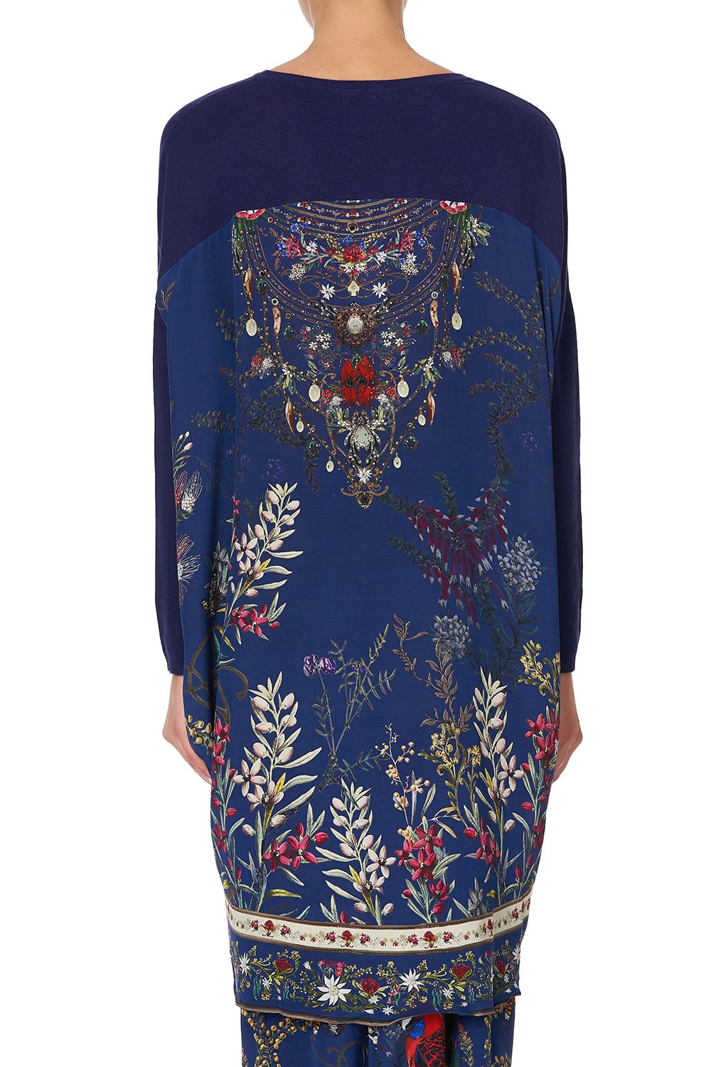 LONG SLEEVE JUMPER WITH PRINT BACK WINGS IN ARMS