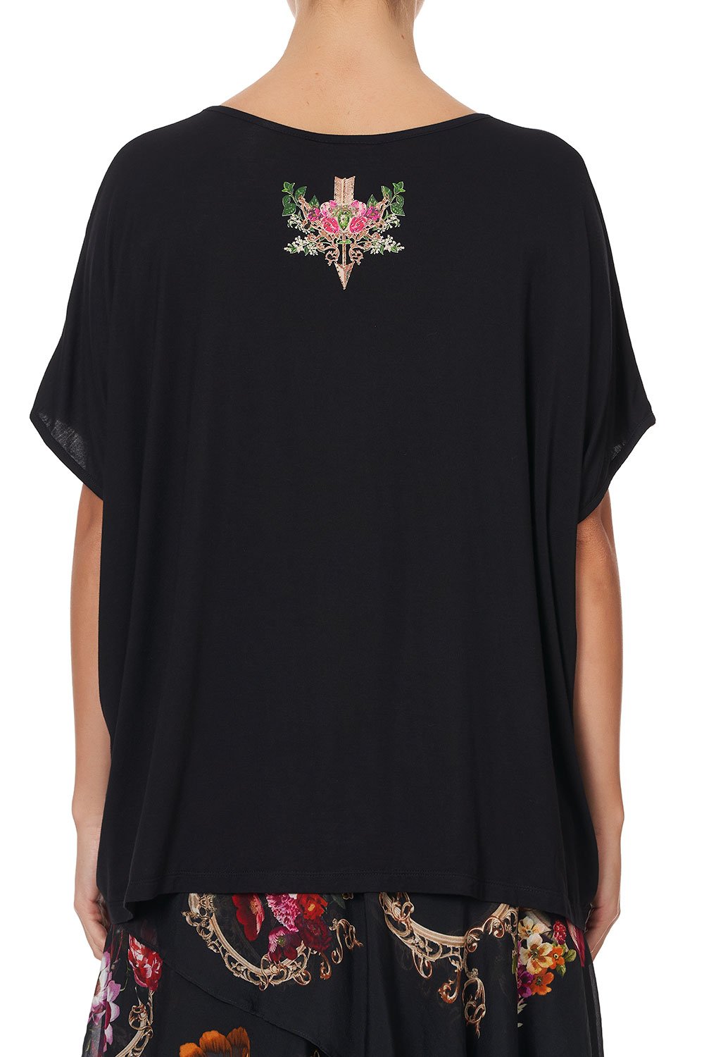 LOOSE FIT ROUND NECK TEE MIRROR MIRROR