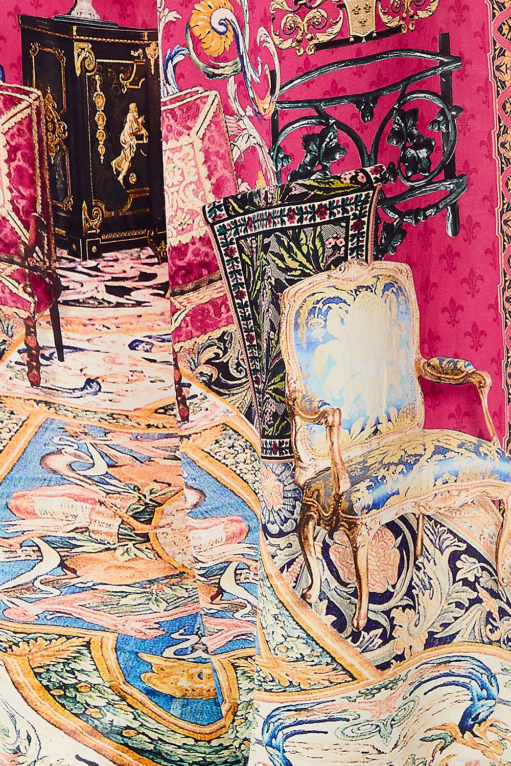 CAMILLA LOUNGE TROUSER WITH TIE WAIST LOUNGE HOUR