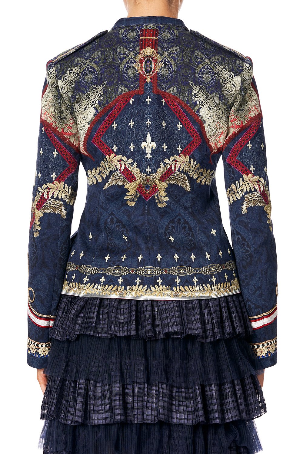 DOUBLE BREASTED TAILORED JACKET THIS CHARMING WOMAN