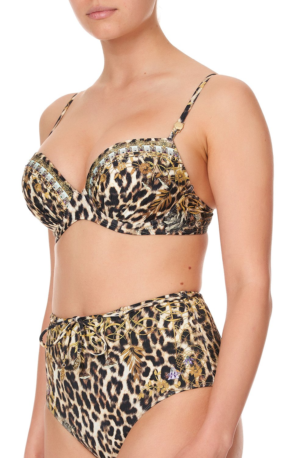 MOULDED PLUNGE BRA NOMADIC NYMPH