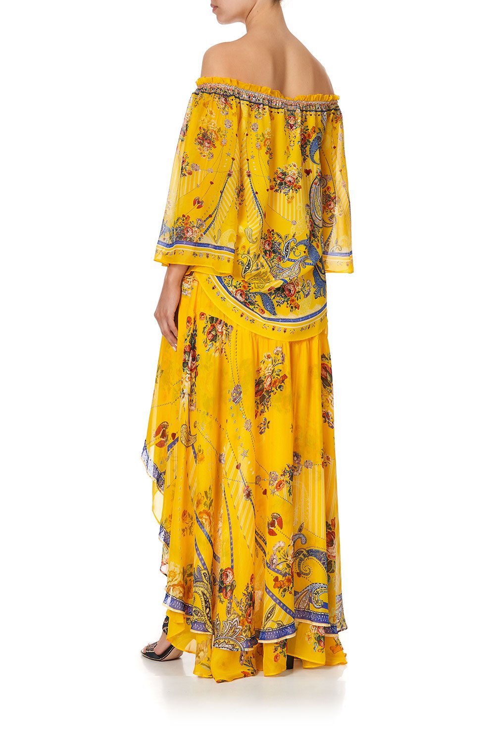 OFF SHOULDER FLARE BLOUSE OWN MUSE