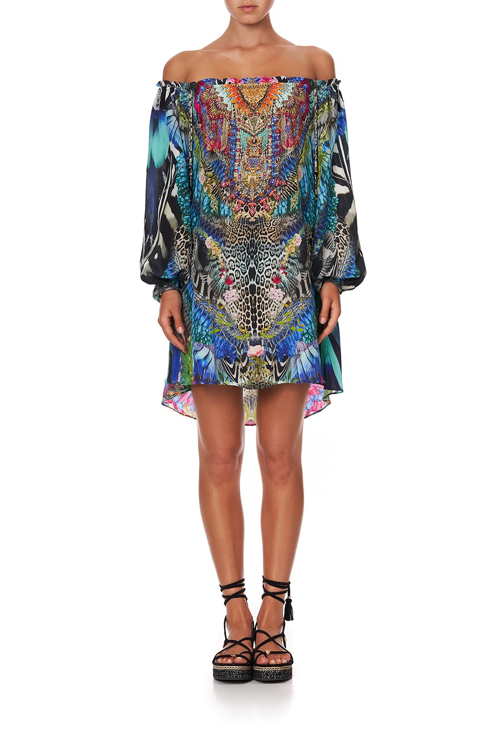 OFF SHOULDER MINI DRESS CAFE NAIROBI