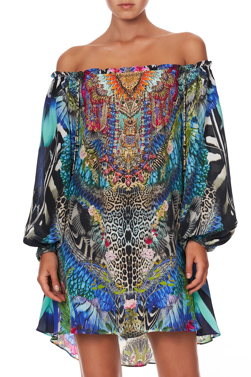 OFF SHOULDER MINI DRESS CAFE NAIROBI