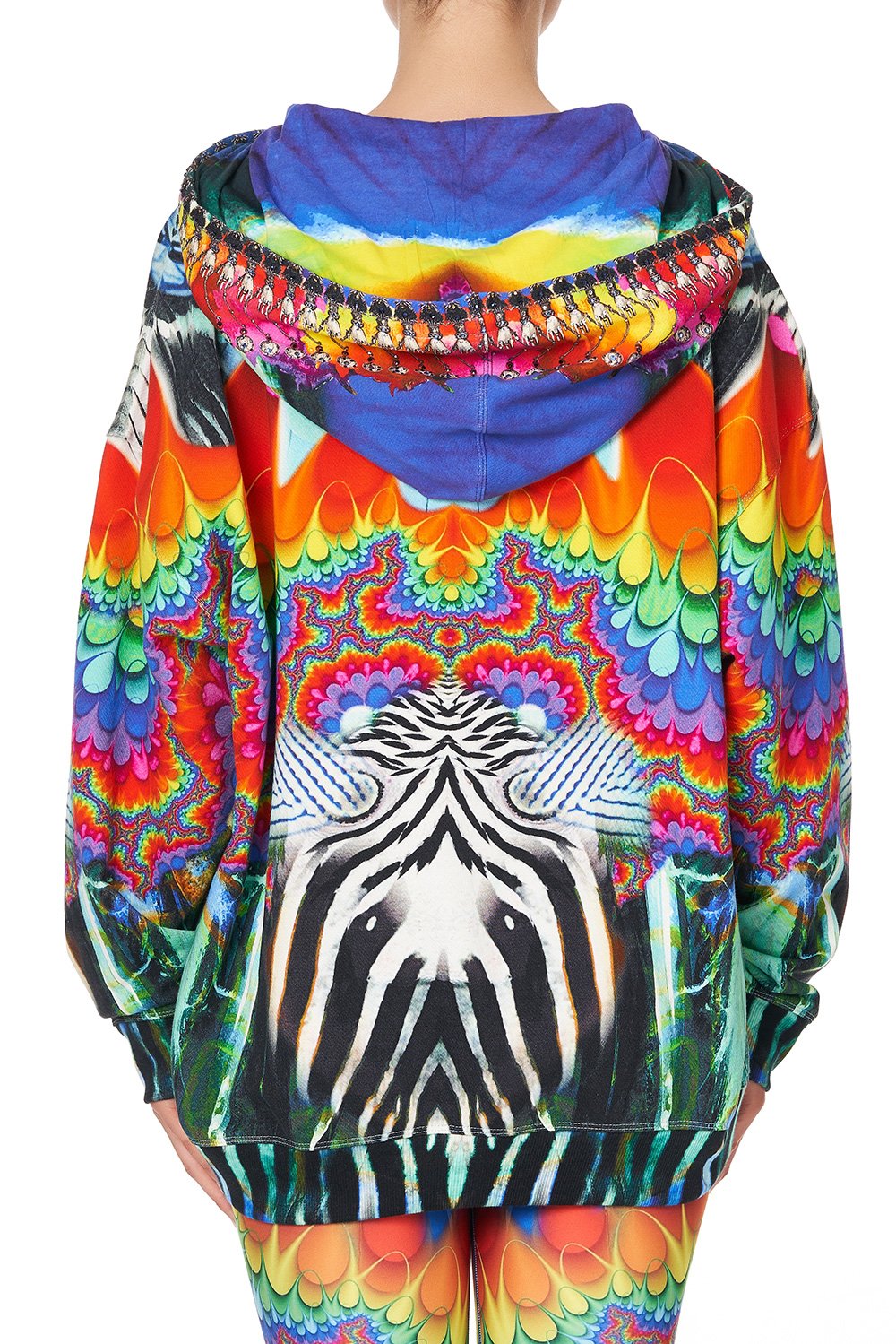 OVERSIZE BOYFRIEND HOODIE RAINBOW GATHERING