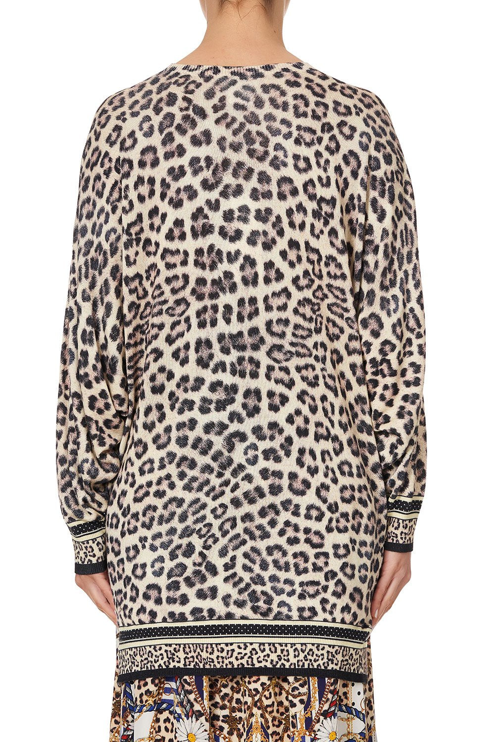 OVERSIZED DROP SHOULDER SIDE SPLIT JUMPER SEX KITTEN
