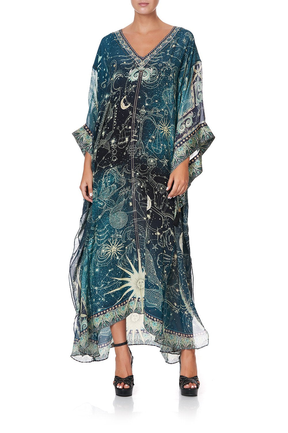 PANELLED SLEEVE KAFTAN INTO THE MYSTIQUE