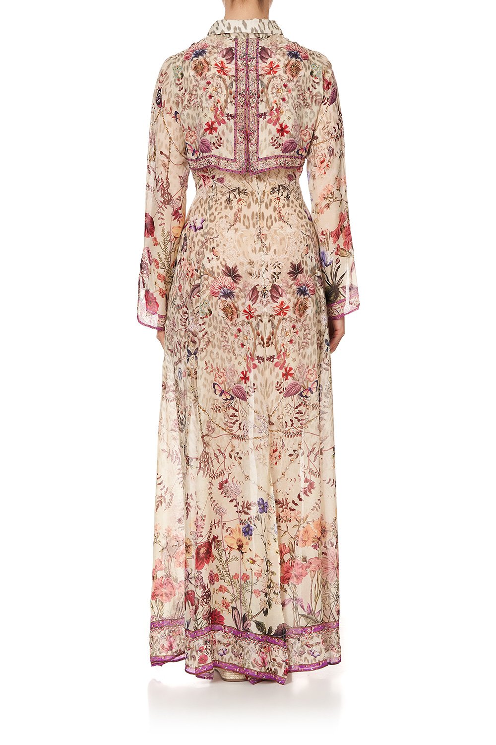 PRINTED TRENCH DRIFTING DREAMER