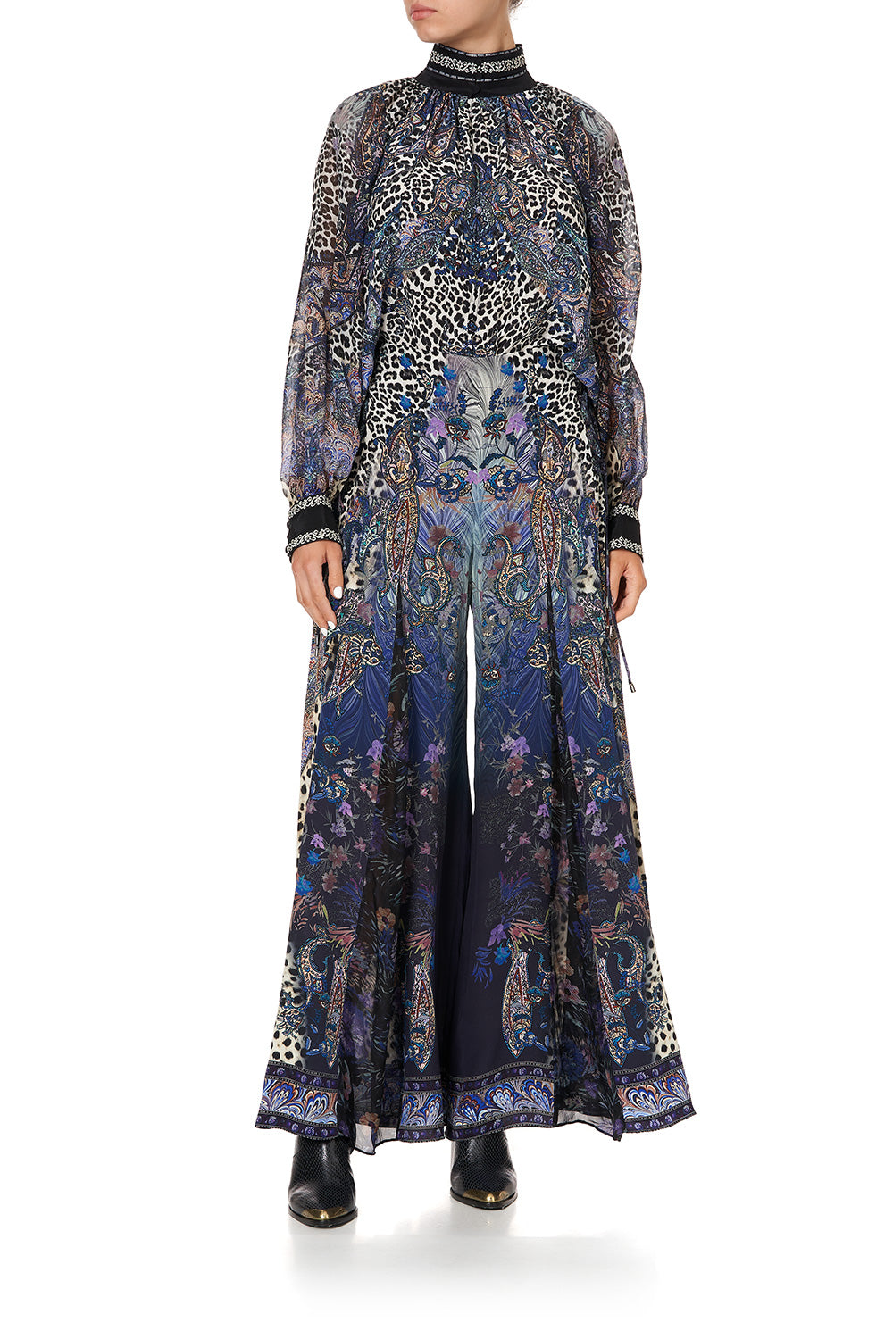 RAGLAN BUTTON UP SHIRT FESTIVAL EXPRESS