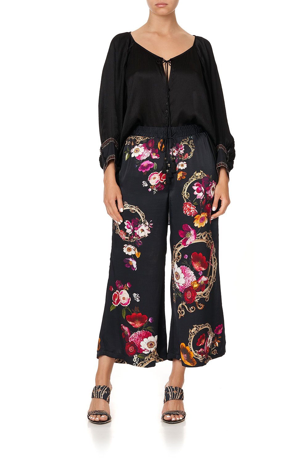 RAGLAN SLEEVE BUTTON UP TOP MIRROR MIRROR