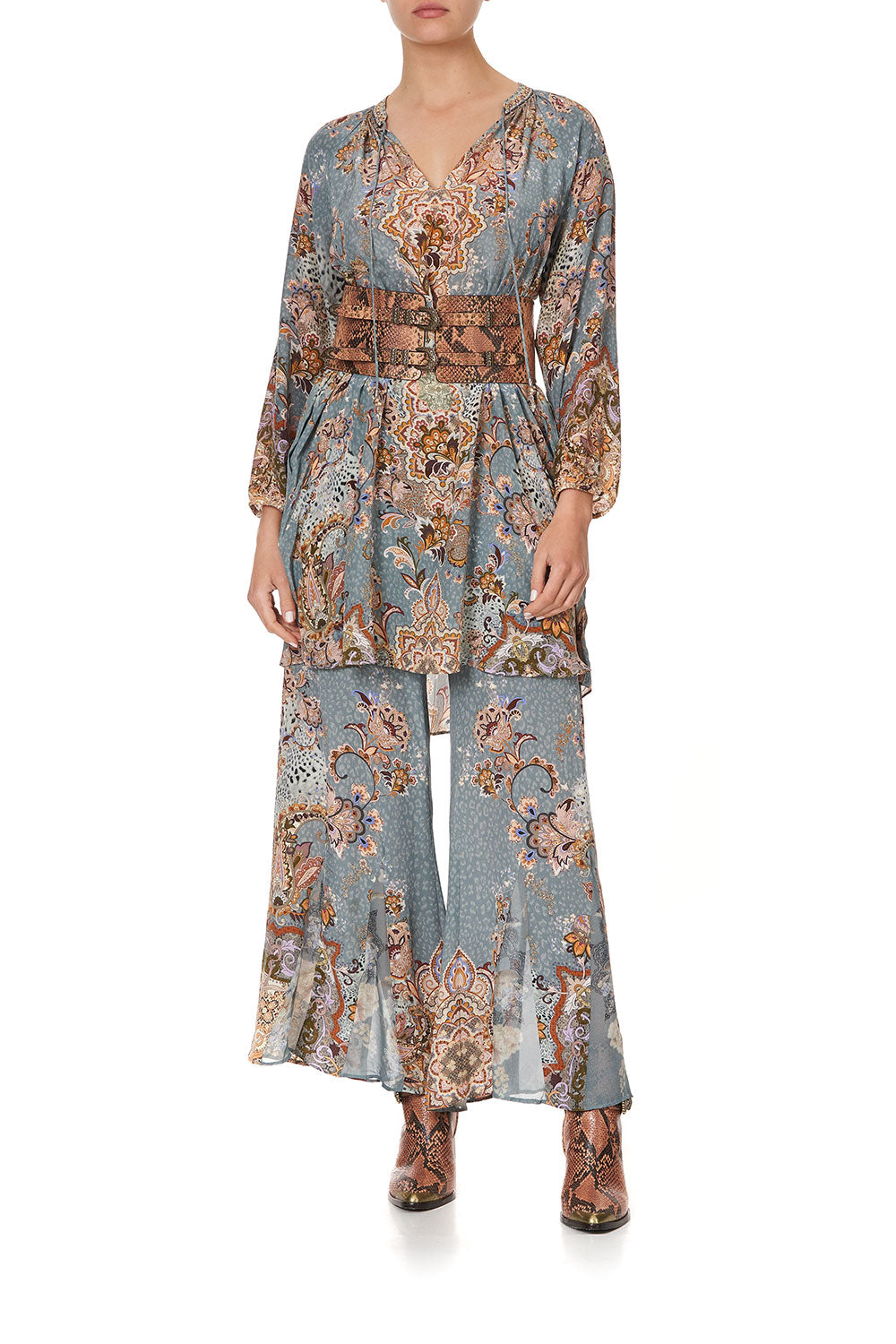 RAGLAN SLEEVE TUNIC DRESS LE PALAIS DU ZAHIR