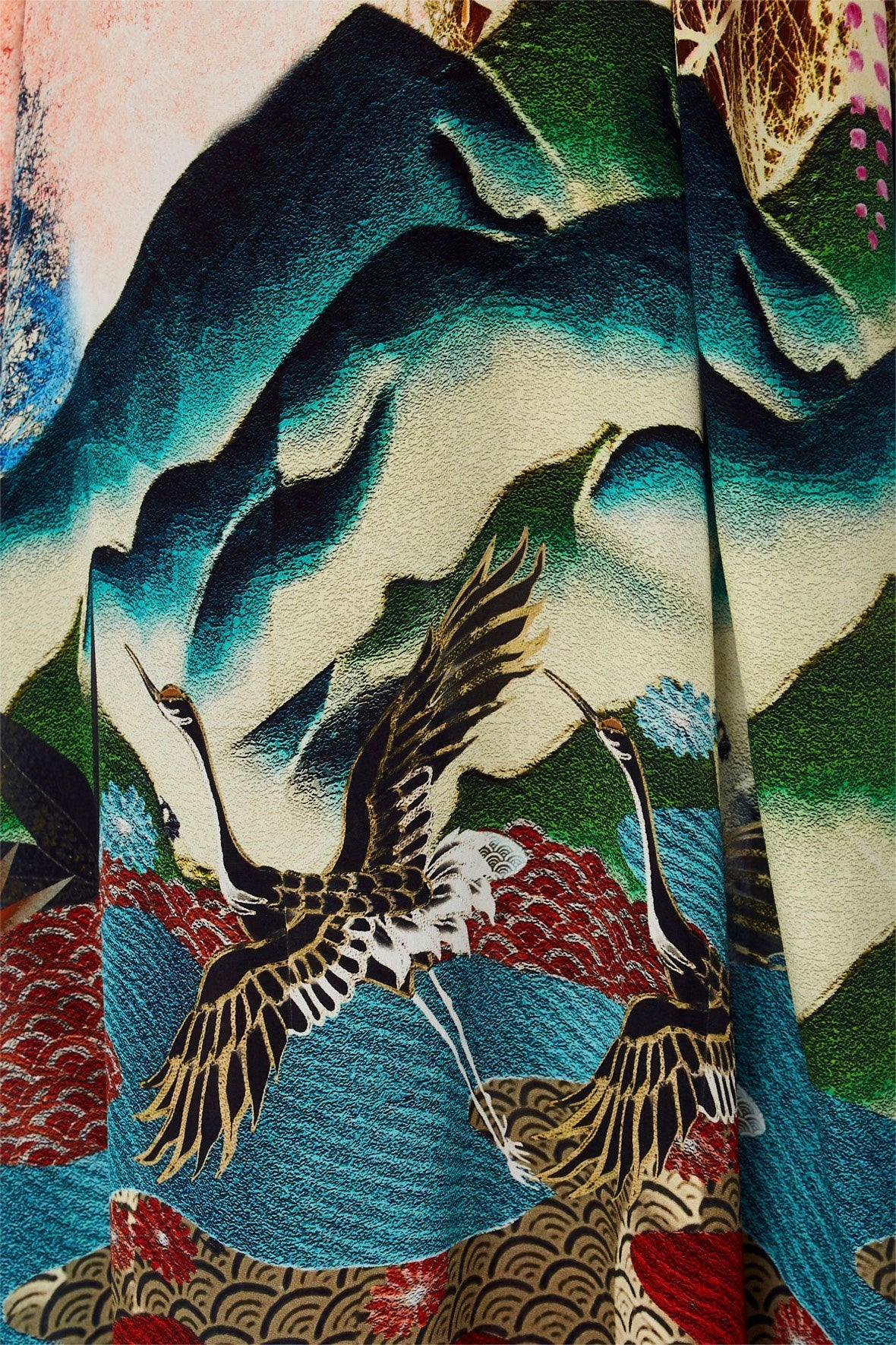 ROUND NECK KAFTAN CALM IN THE WILD