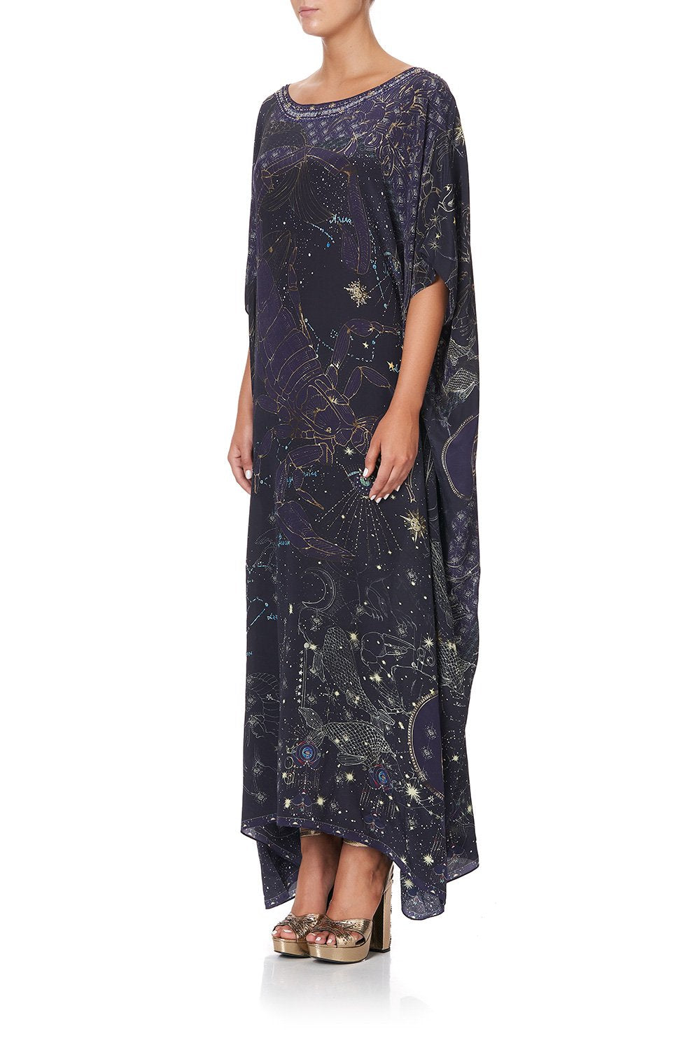 ROUND NECK KAFTAN ITS A SIGN