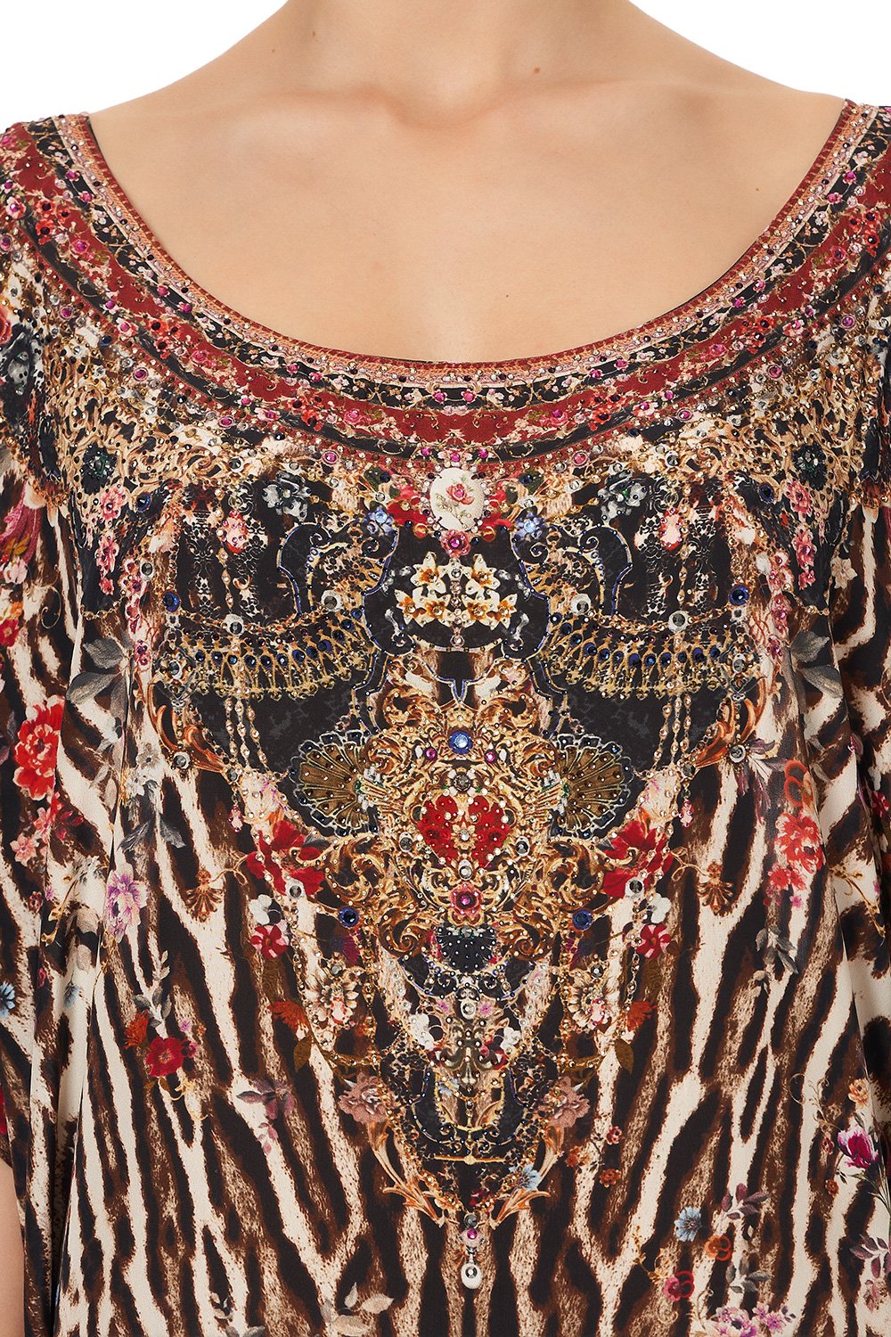 ROUND NECK KAFTAN LIV A LITTLE