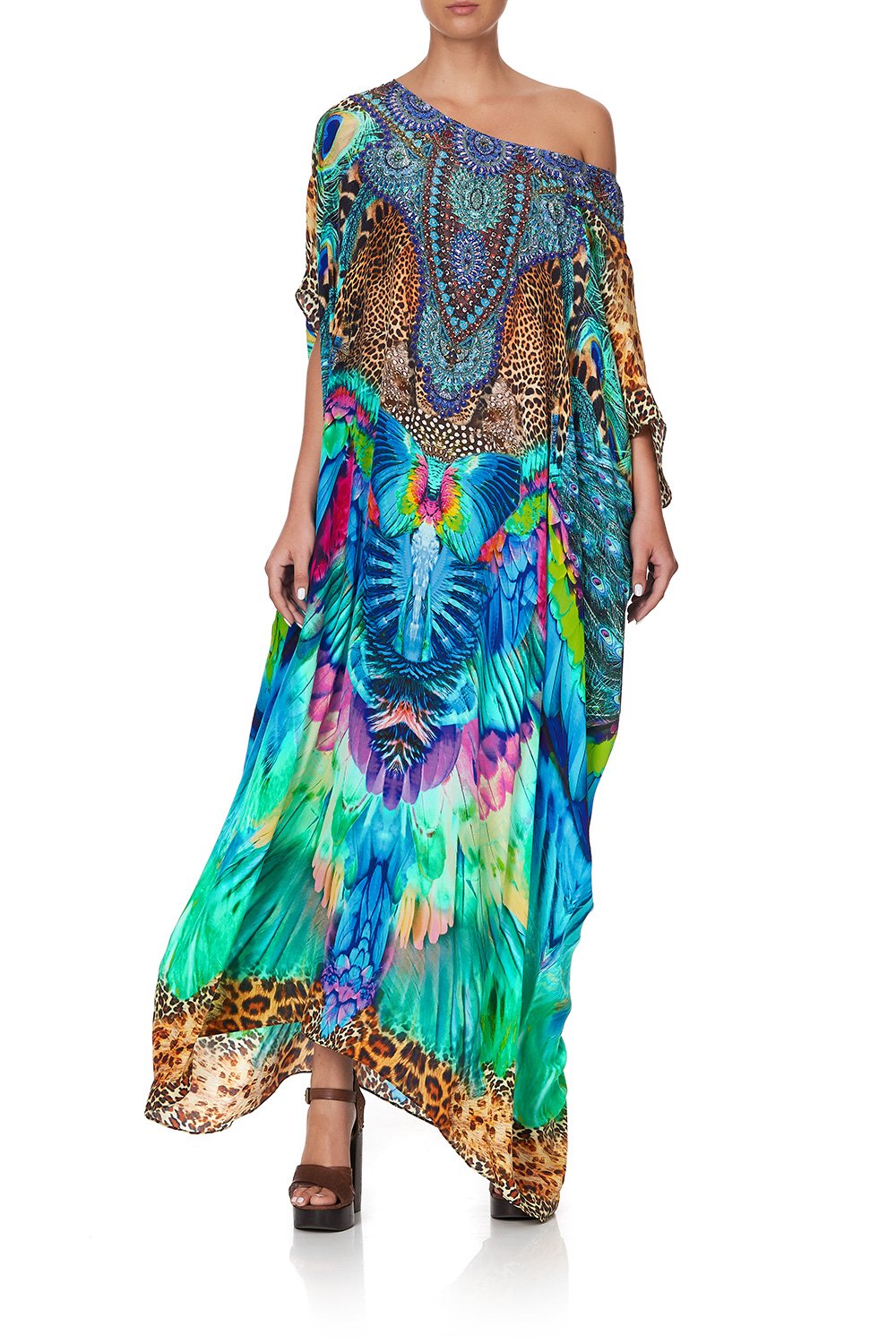 ROUND NECK KAFTAN MOTHER XANADU