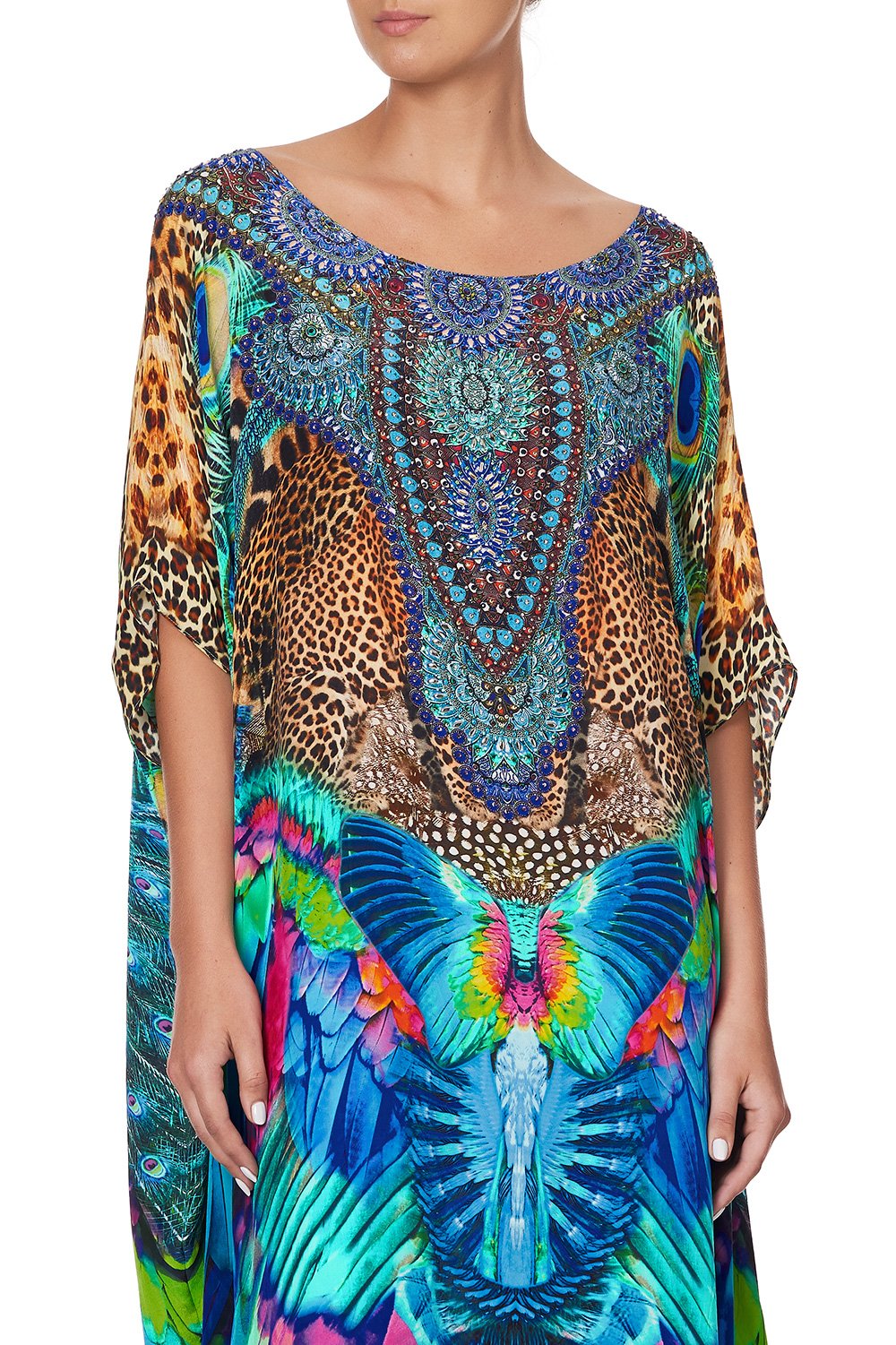 ROUND NECK KAFTAN MOTHER XANADU