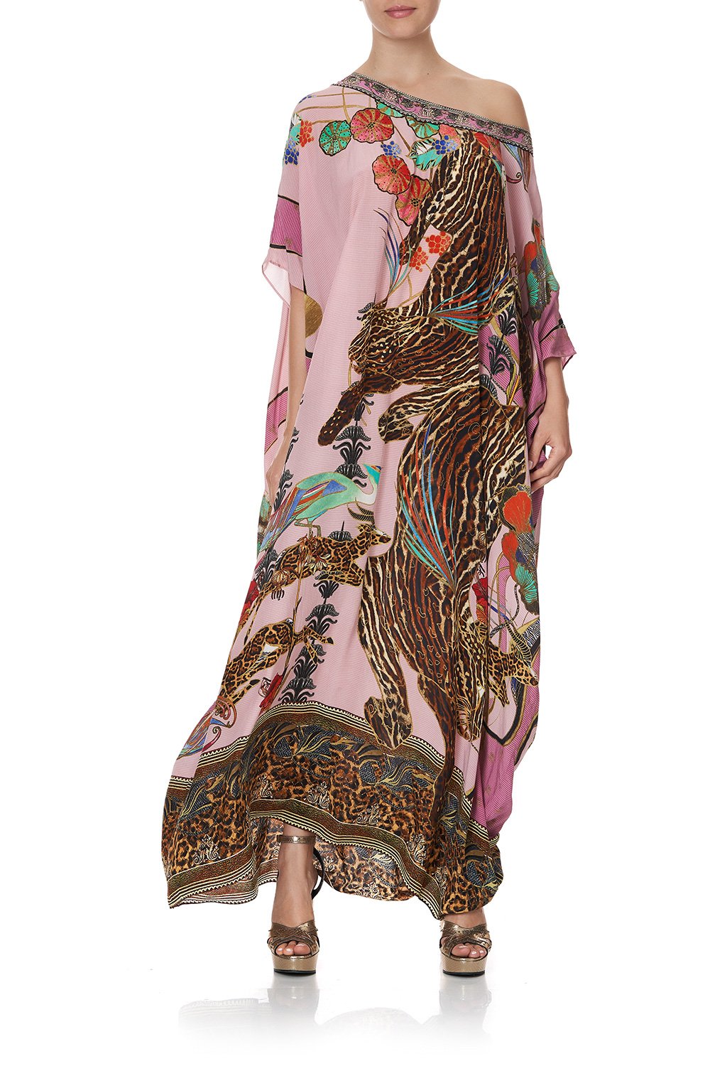 ROUND NECK KAFTAN ZIBA ZIBA