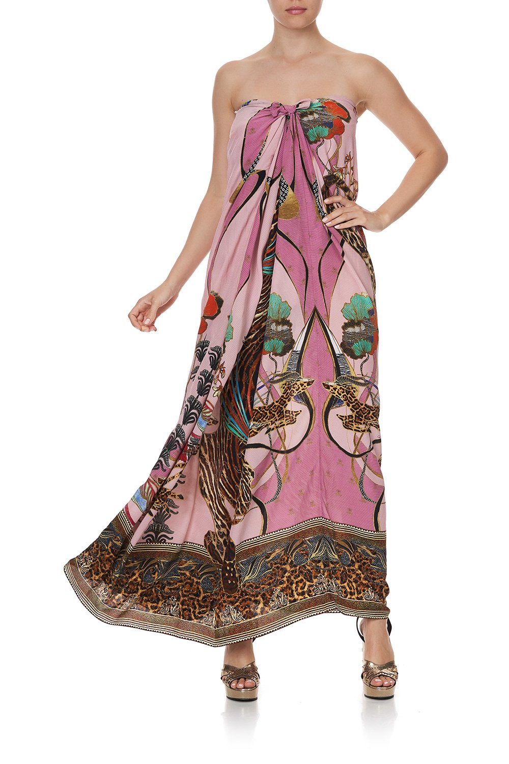 ROUND NECK KAFTAN ZIBA ZIBA