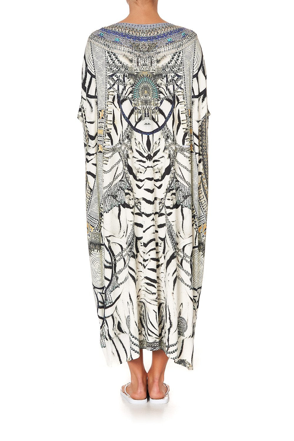 ROUND NECK LOUNGE KAFTAN WILD BELLE