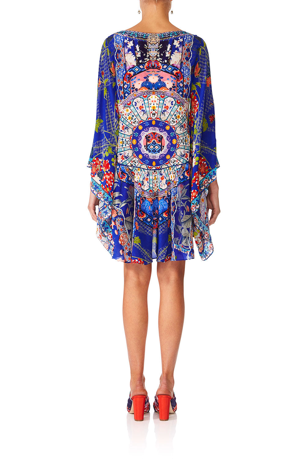 CAMILLA SATURN SISTER U-RING DRESS WKIMONO SLEEVE