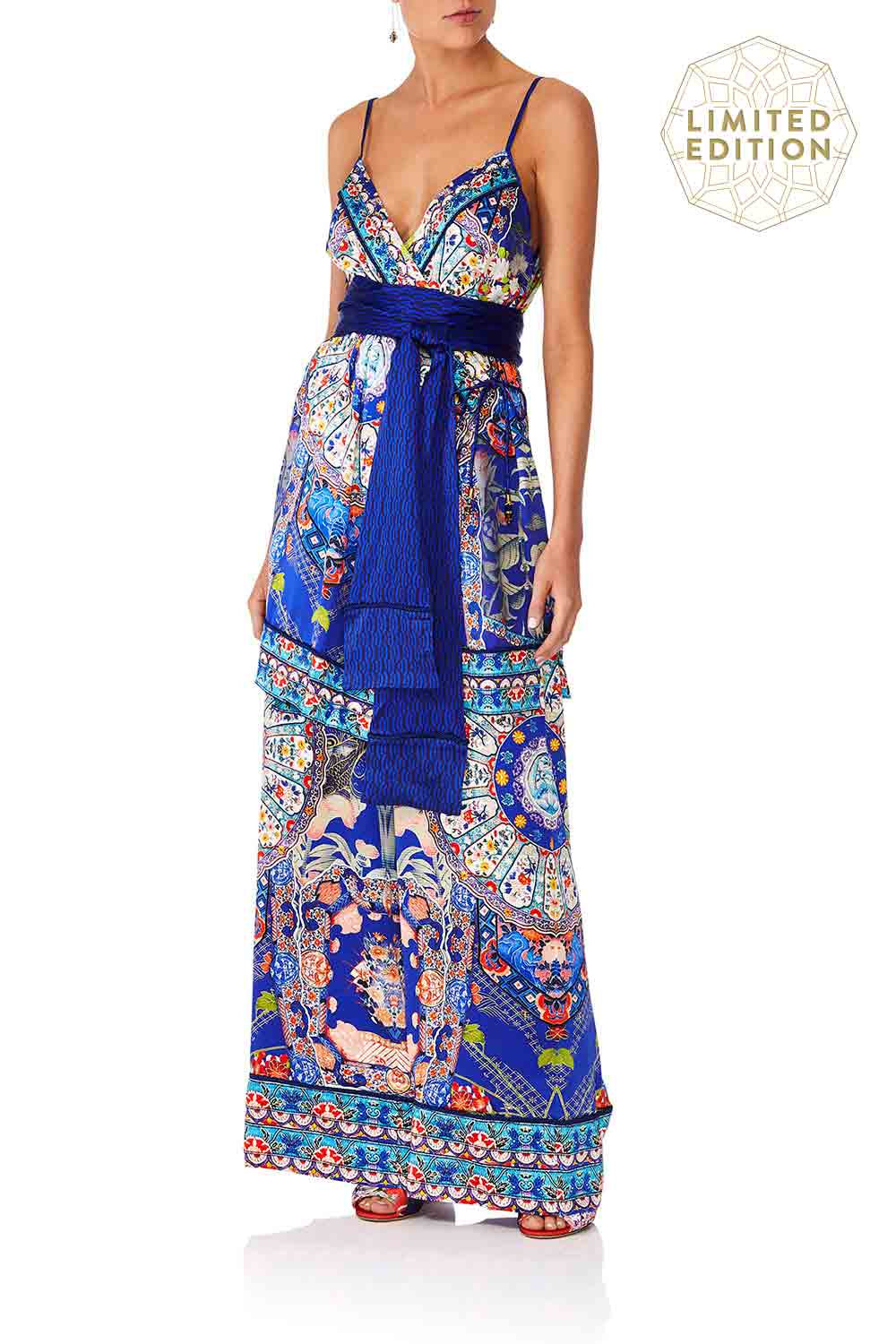 CAMILLA SATURN SISTER WRAP TUNIC TOP