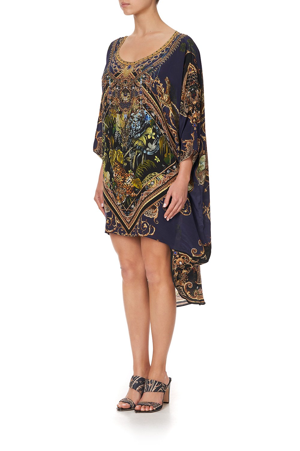 SCOOP BACK HEM DRESS SEVEN DAY WEEKEND