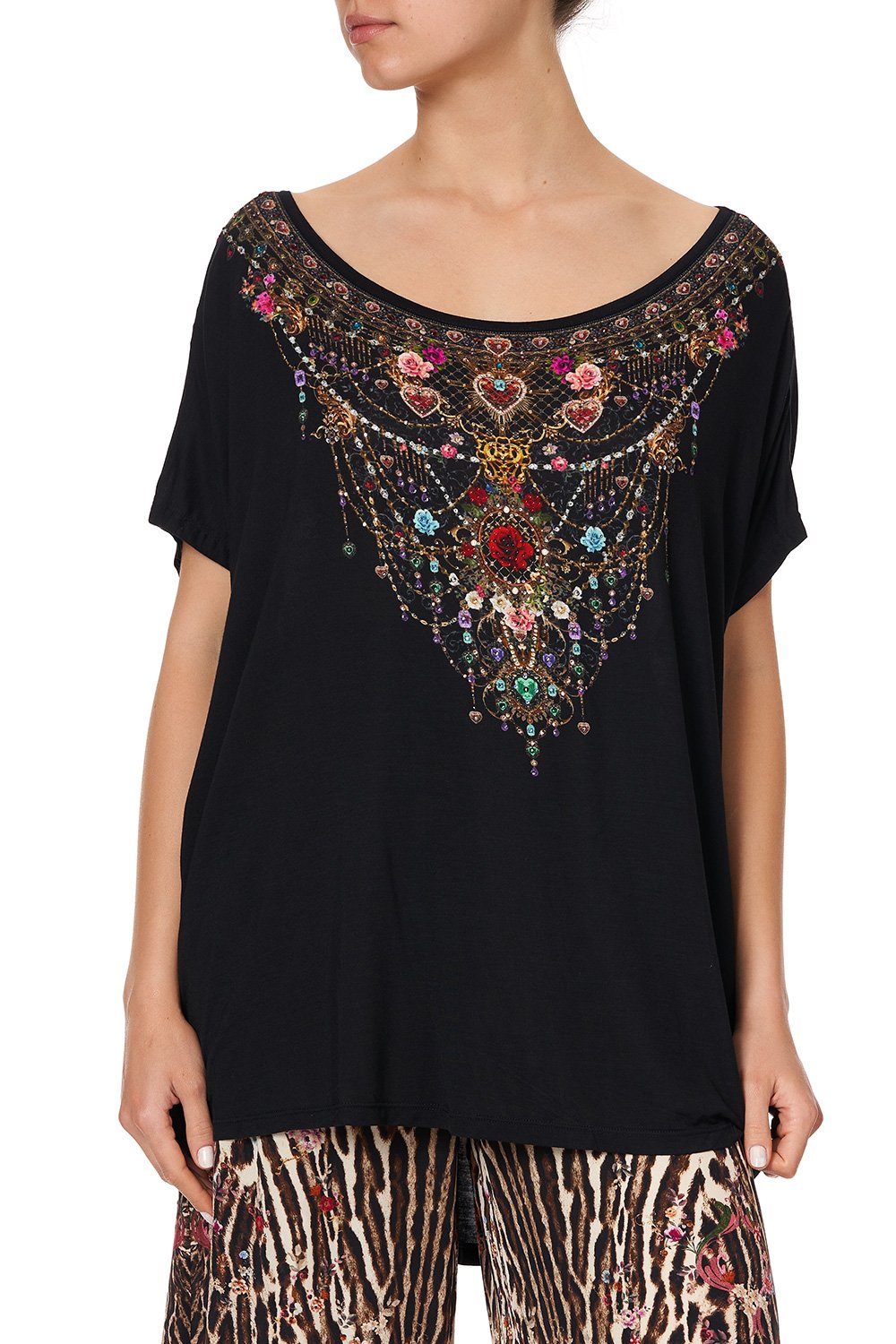 SHIRRED WAIST PANT LIV A LITTLE