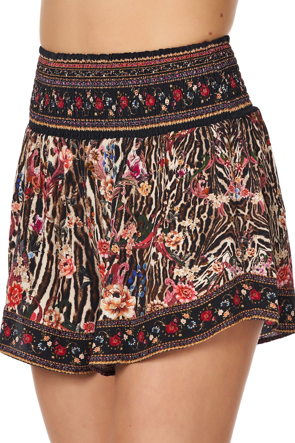 SHIRRED WAIST SHORT LIV A LITTLE