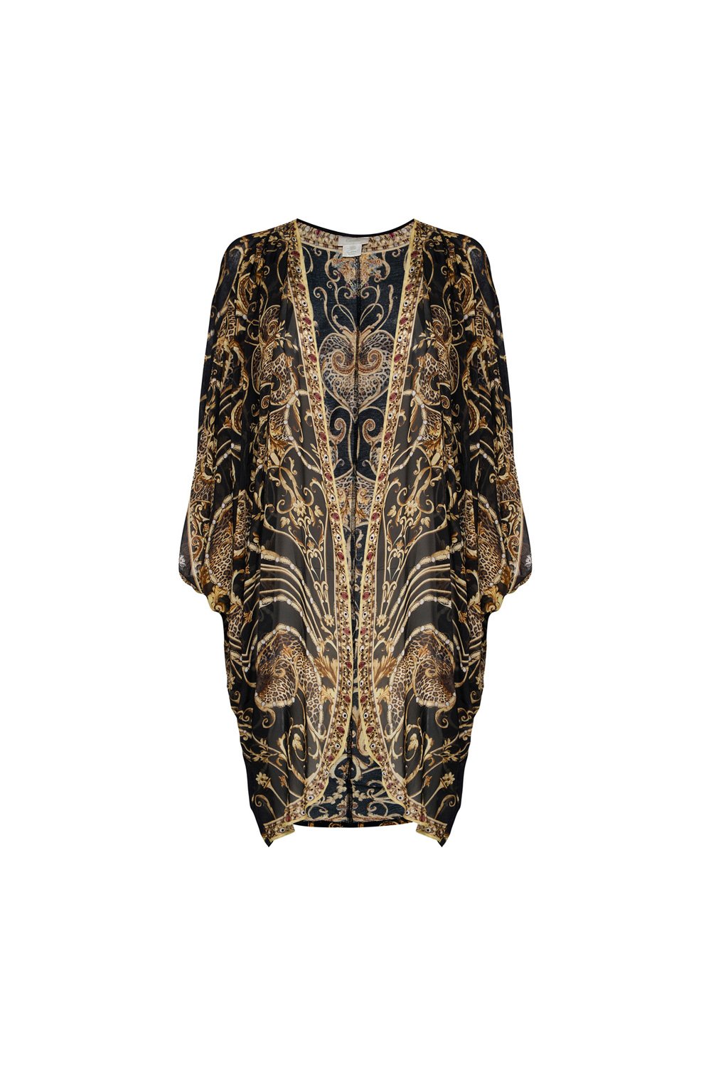 SHORT GATHERED LAYER WITH DRAPED SHOULDER STUDIO 54