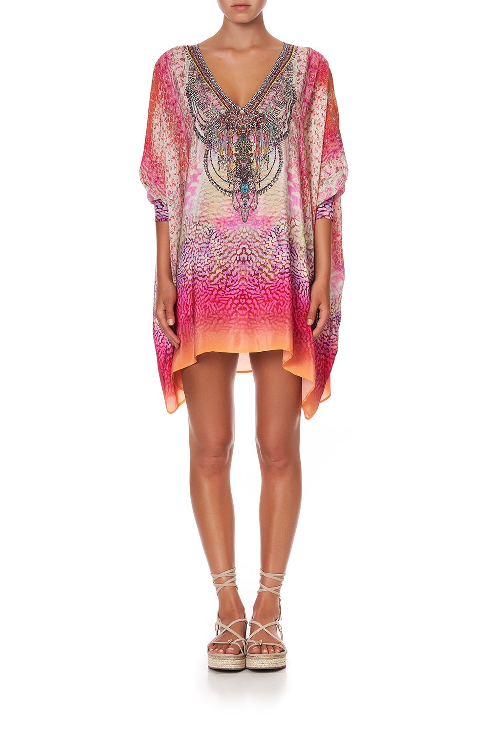 SHORT KAFTAN WITH CUFF SERPENTINE DREAMS