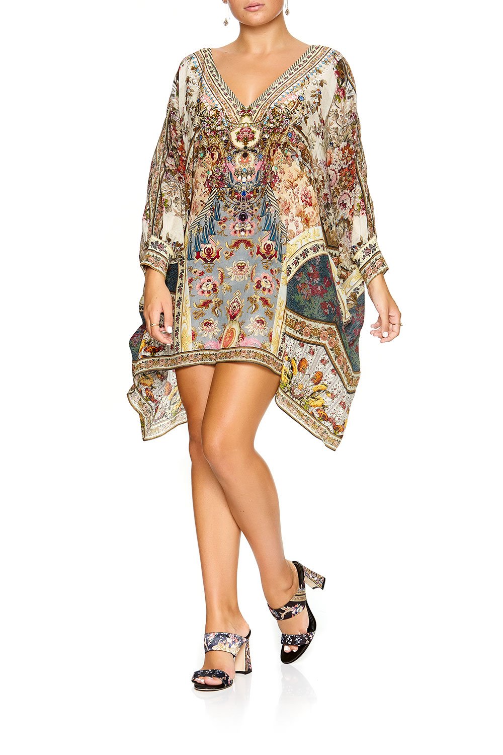 SHORT KAFTAN WITH CUFF JEANNE QUEEN