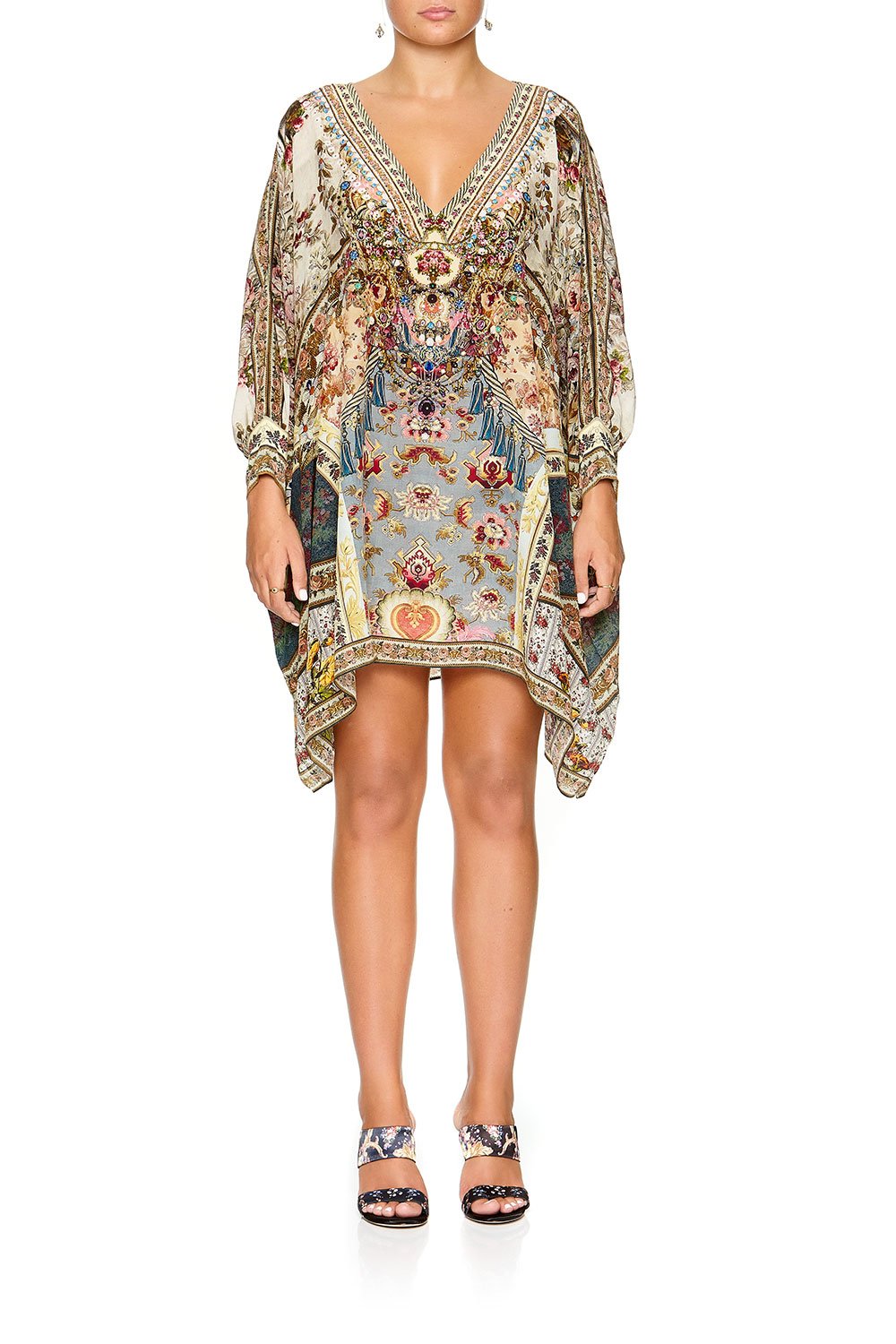 SHORT KAFTAN WITH CUFF JEANNE QUEEN