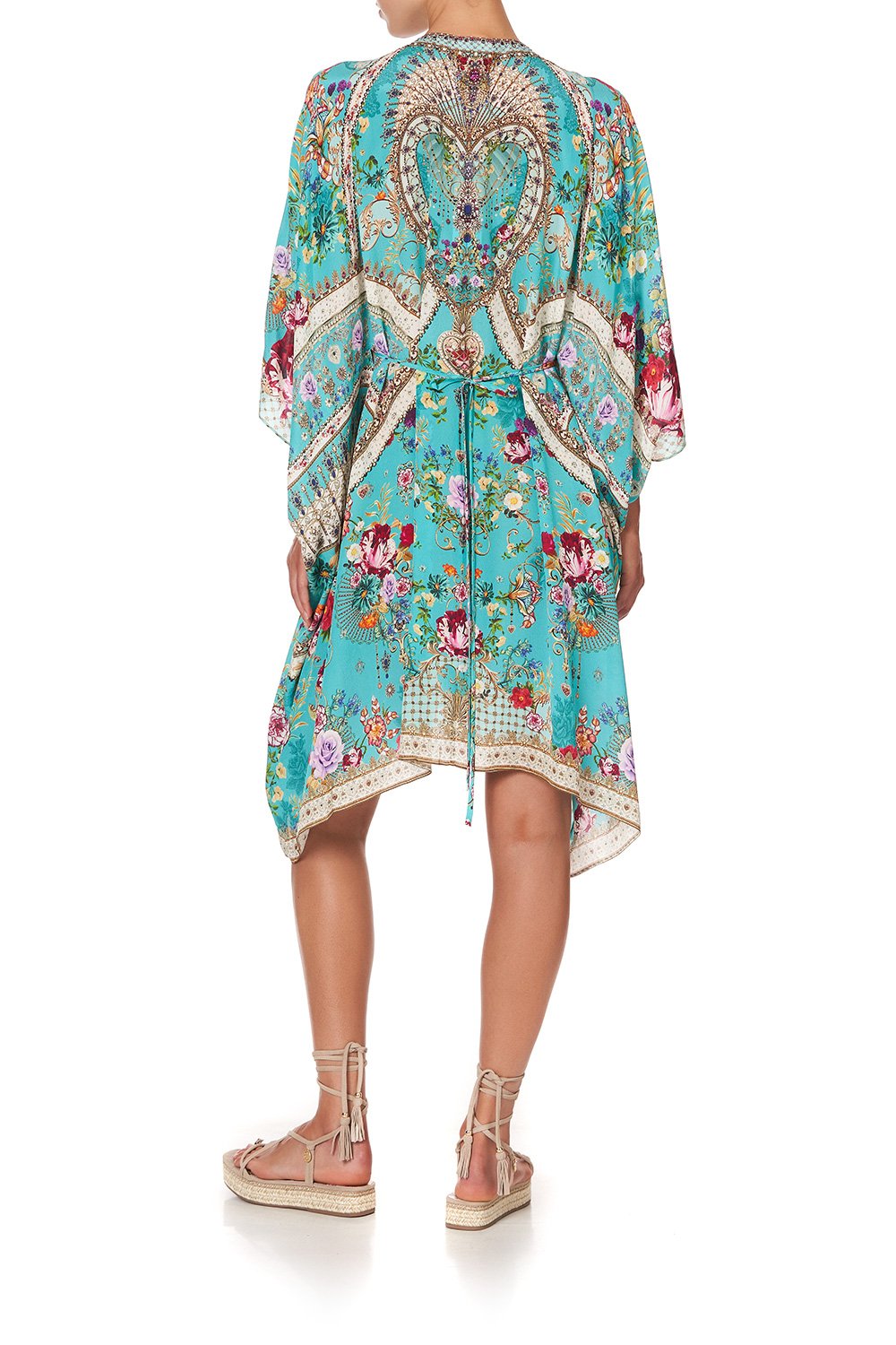 SHORT KAFTAN WITH HARDWARE A SONNET FOR SATINE