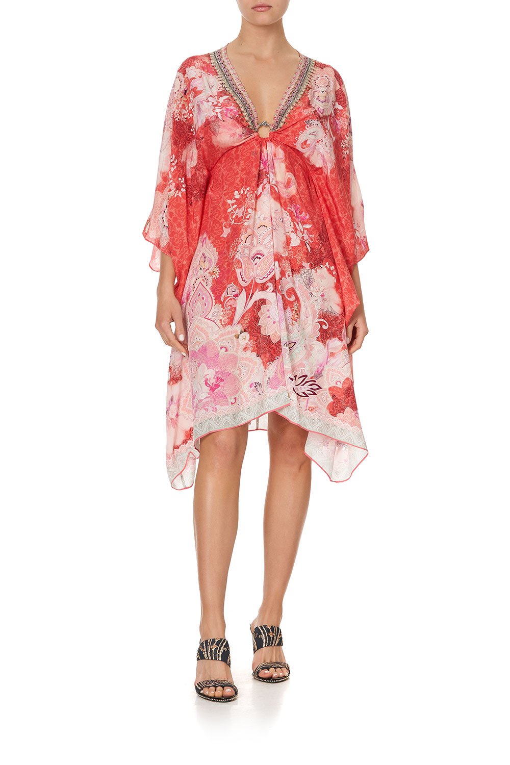 SHORT KAFTAN WITH HARDWARE PALACE MUSE