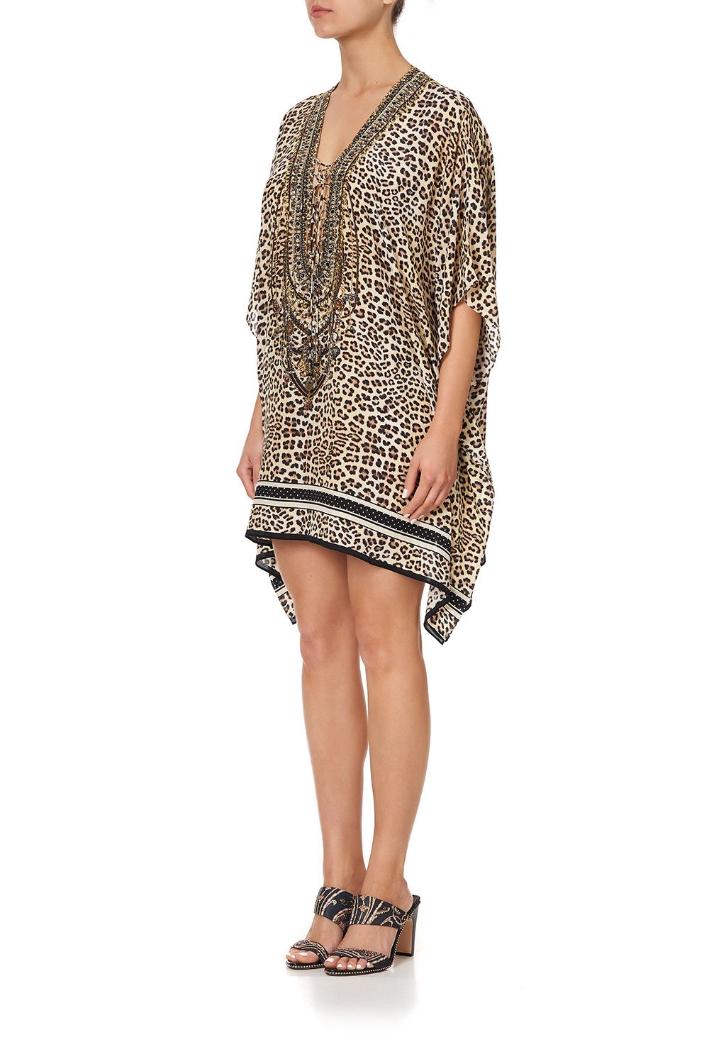 SHORT LACE UP KAFTAN SEX KITTEN