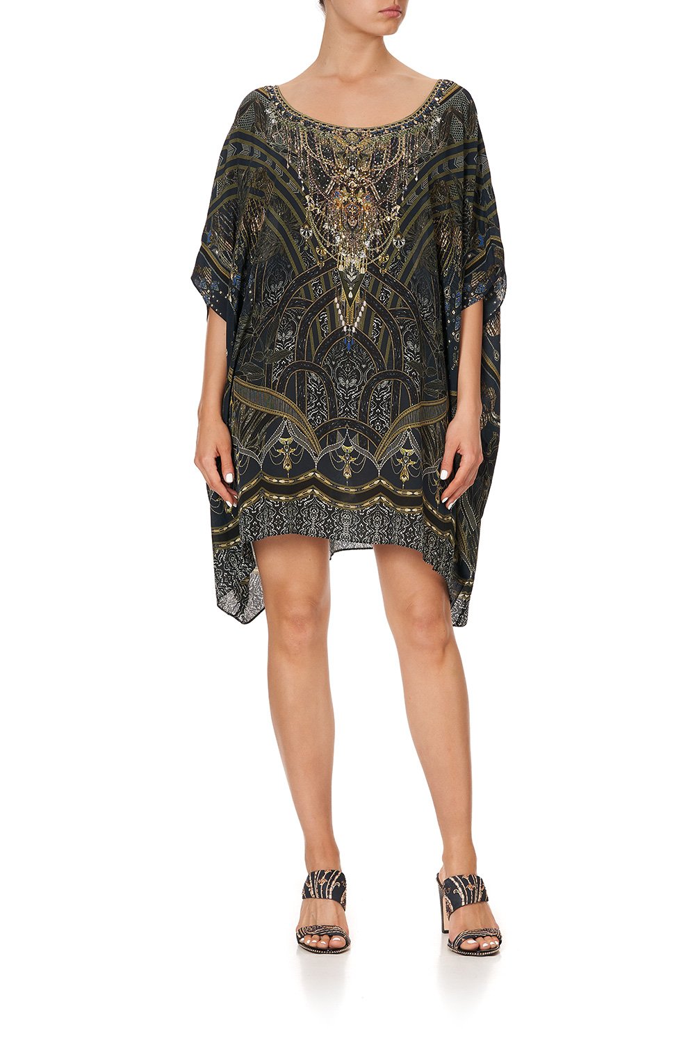 SHORT ROUND NECK KAFTAN GREAT SCOTT