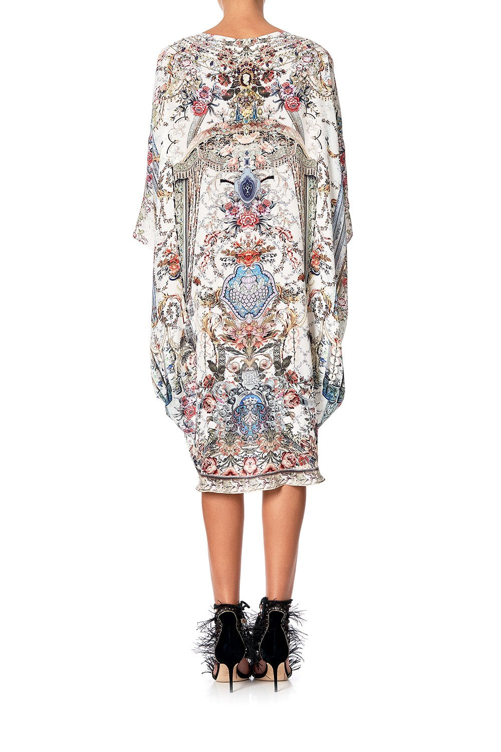 SCOOP BACK HEM DRESS SOUTHERN BELLE