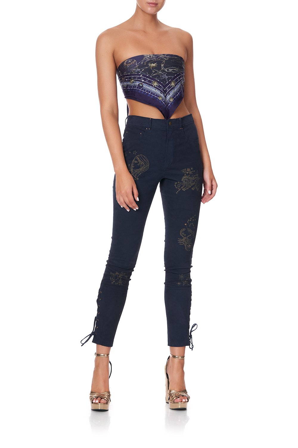 SKINNY LEG PANTS ITS A SIGN