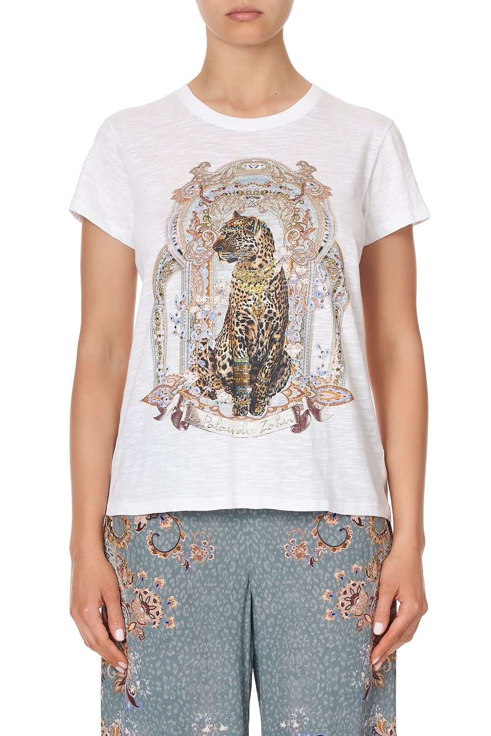 SLIM FIT  ROUND NECK T-SHIRT LE PALAIS DU ZAHIR